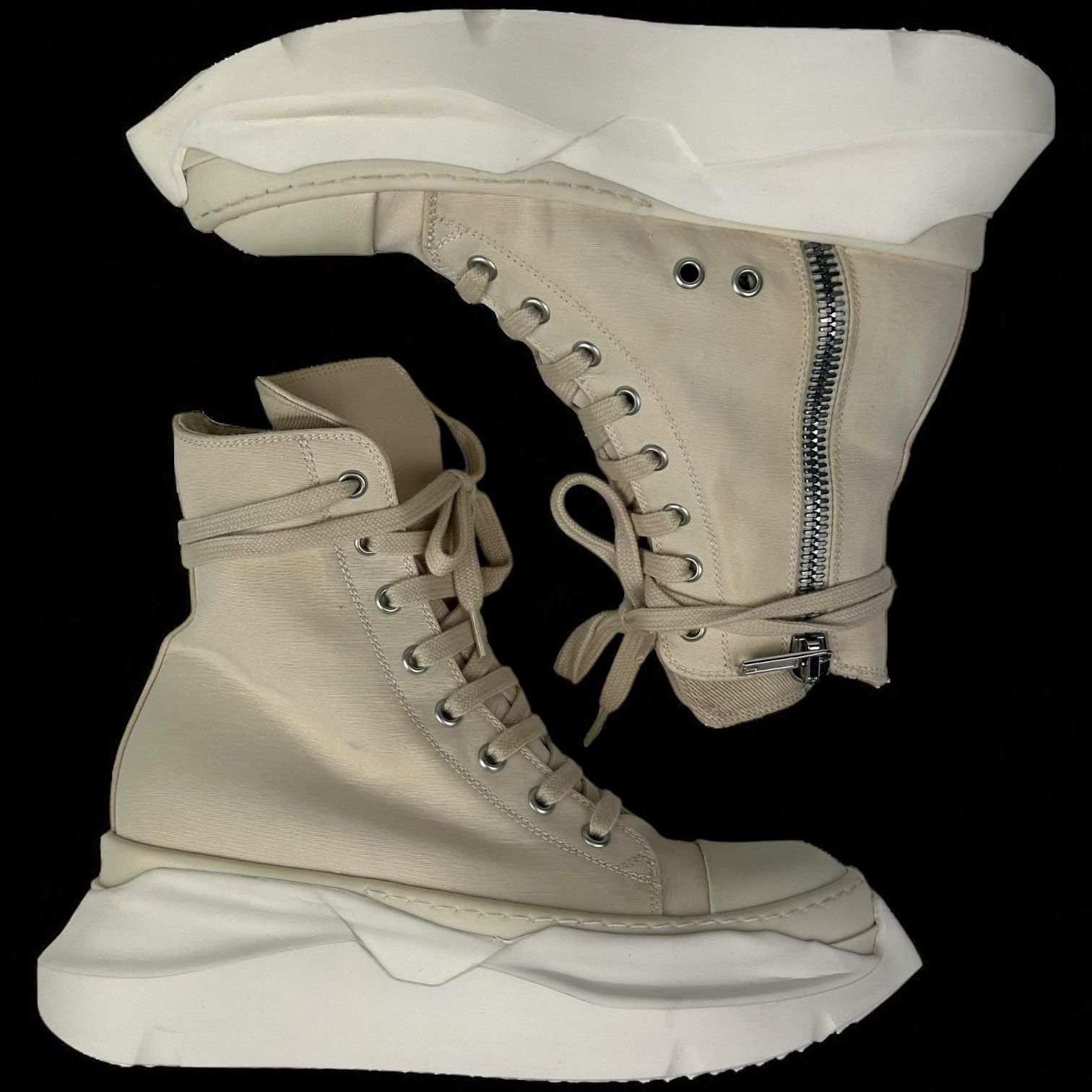 Rick Owens Ramones High Abstract Milk