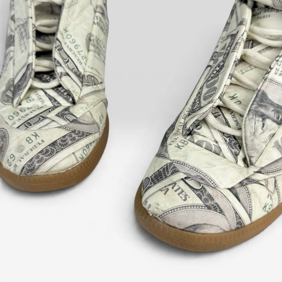 Maison Margiela Future High-Top Dollar Bill – cumpără online de la V STEALS cu livrare rapidă în România – mărimi 42