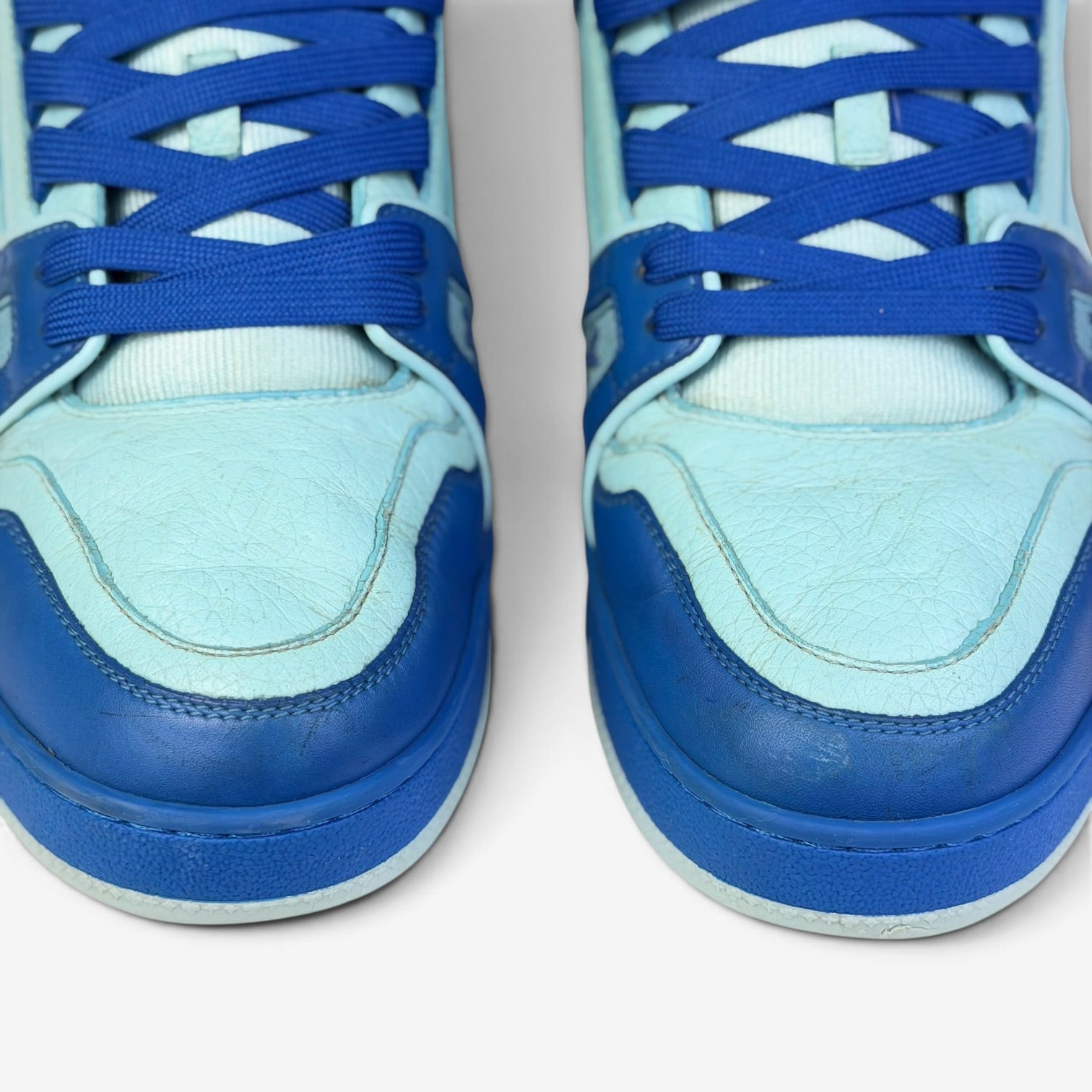 Louis Vuitton LV Trainer Sky Blue/Teal Monogram