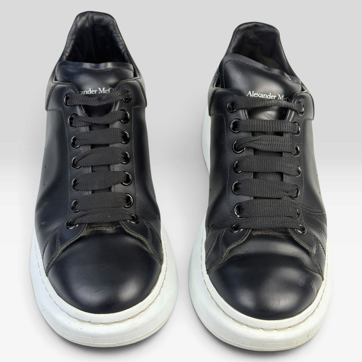 Alexander McQueen Oversized Sneakers Black/White