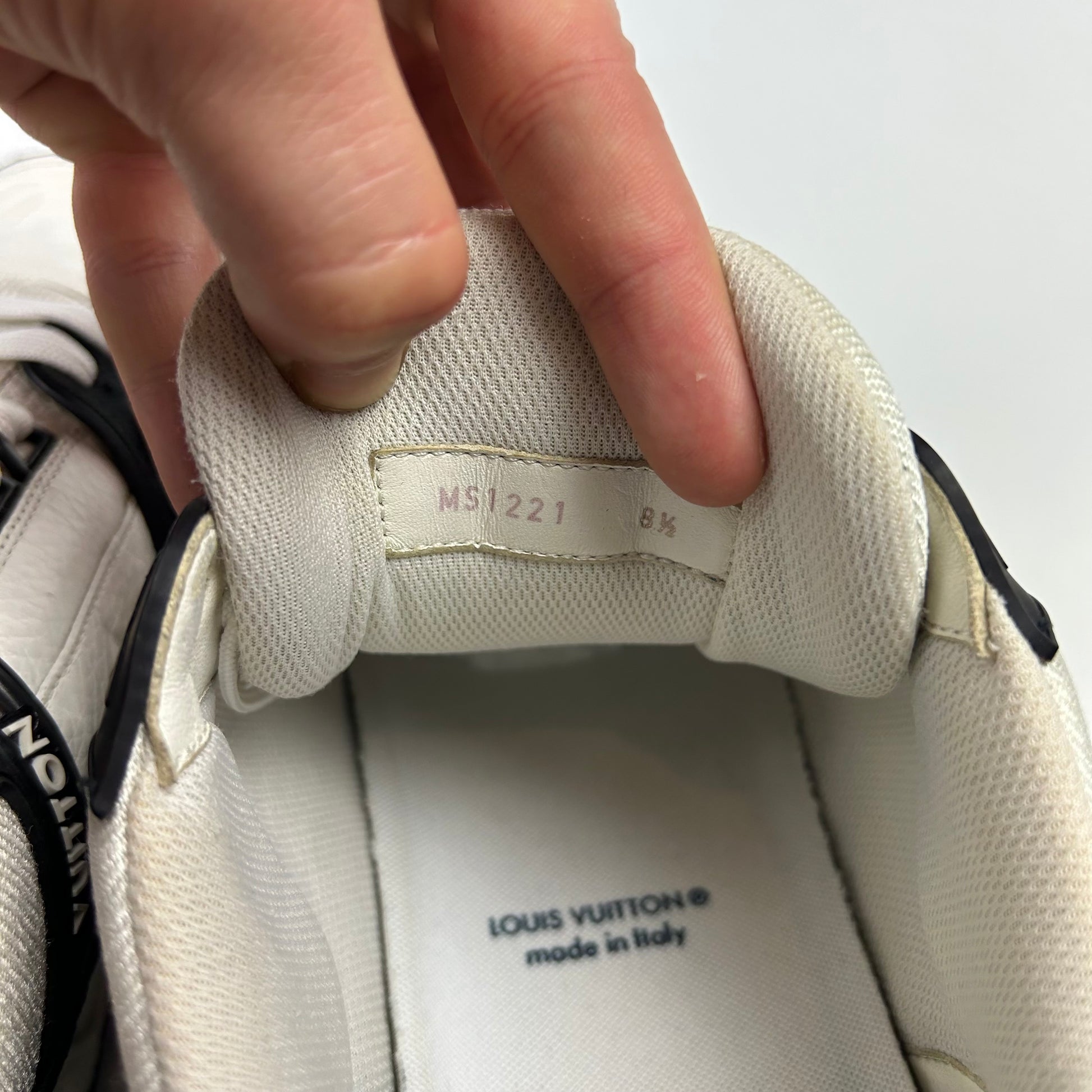 Louis Vuitton LV Trainer Black Denim