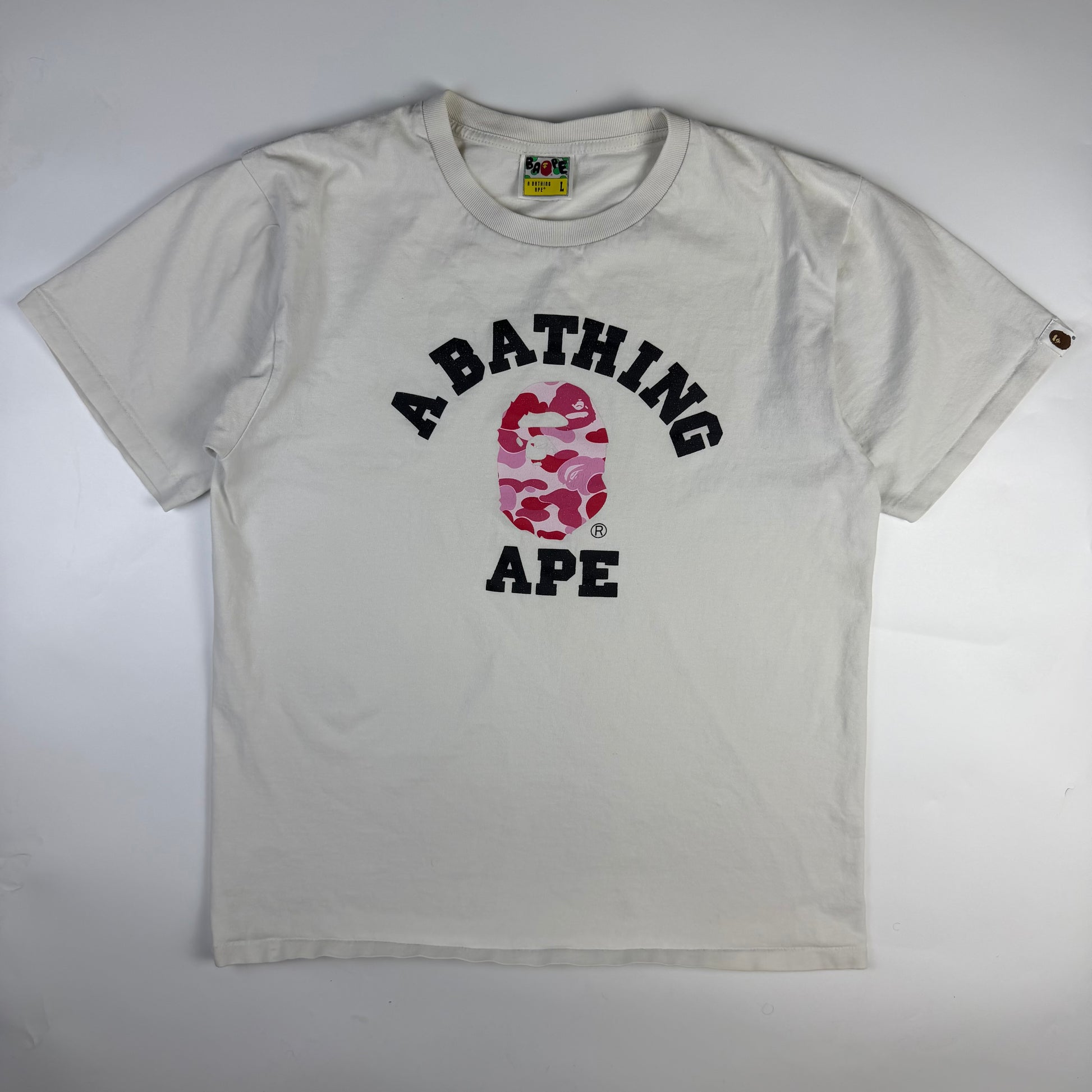 Bape Pink Camo T-shirt