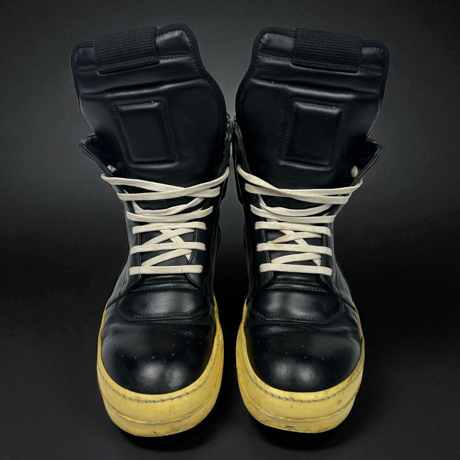 Rick Owens Geobasket Black Milk