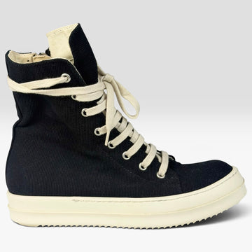 Rick Owens DRKSHDW Vegan Ramones High Black | Sneakers Rick Owens