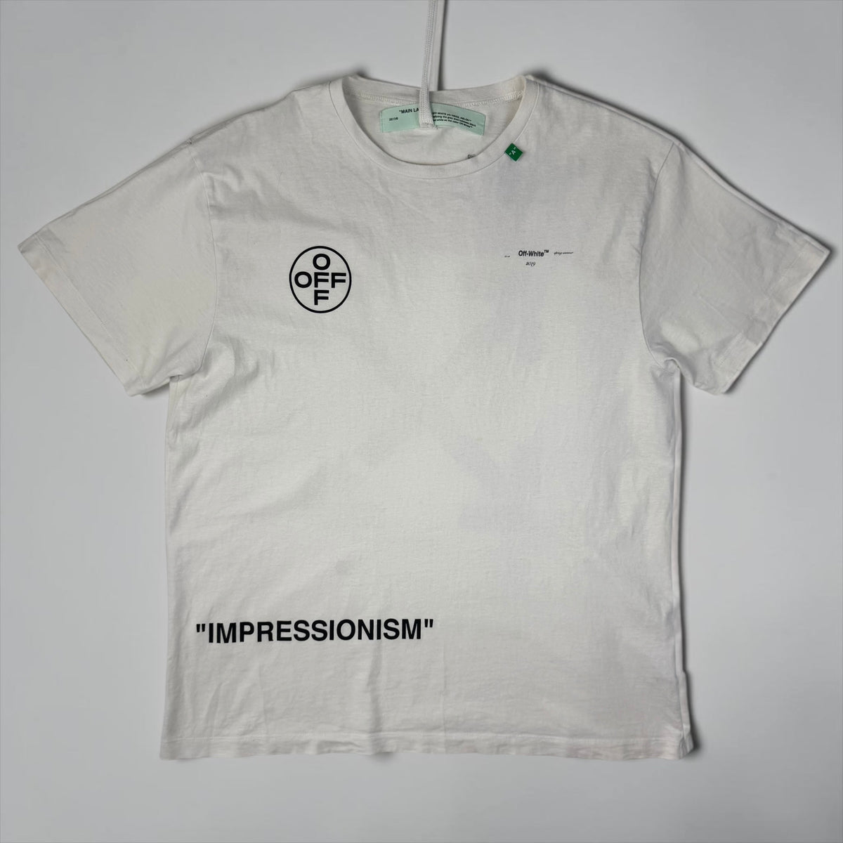 Off-White Stencil S/S Over T-Shirt White