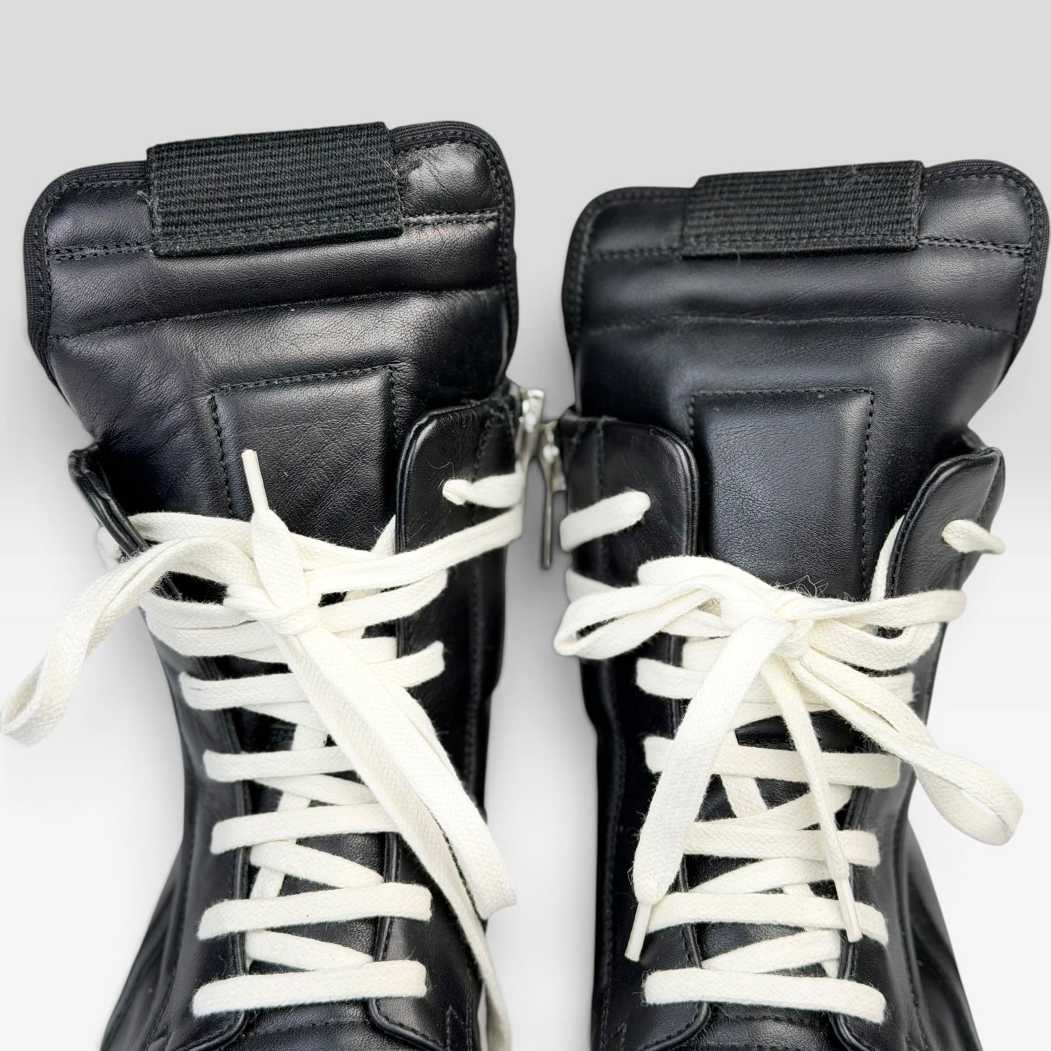 Rick Owens Geobasket Black/Milk | Sneakers Rick Owens