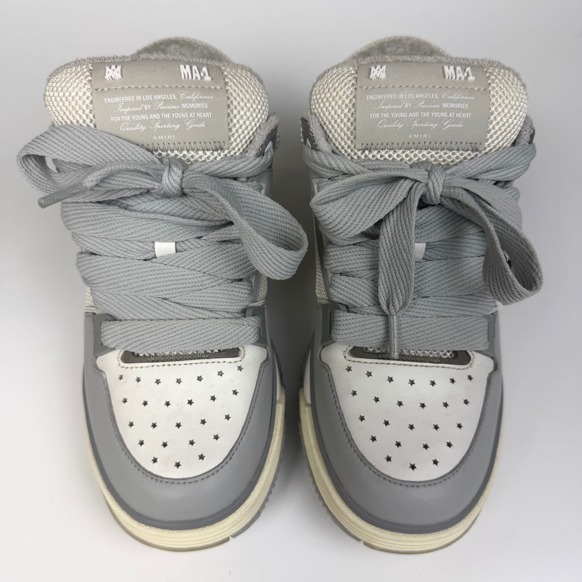 Amiri MA-1 Grey White