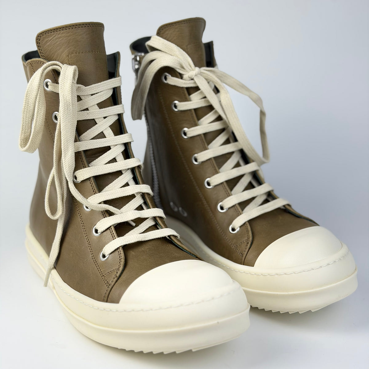 Rick Owens Leather Ramones
