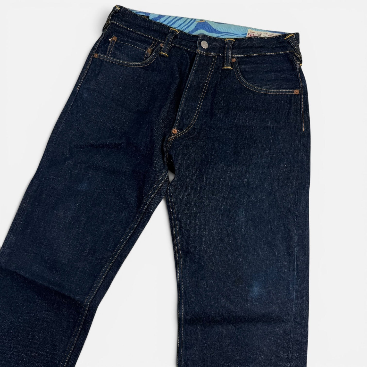 Evisu "Before Anyone Did Anything" Daicock Japanese Denim