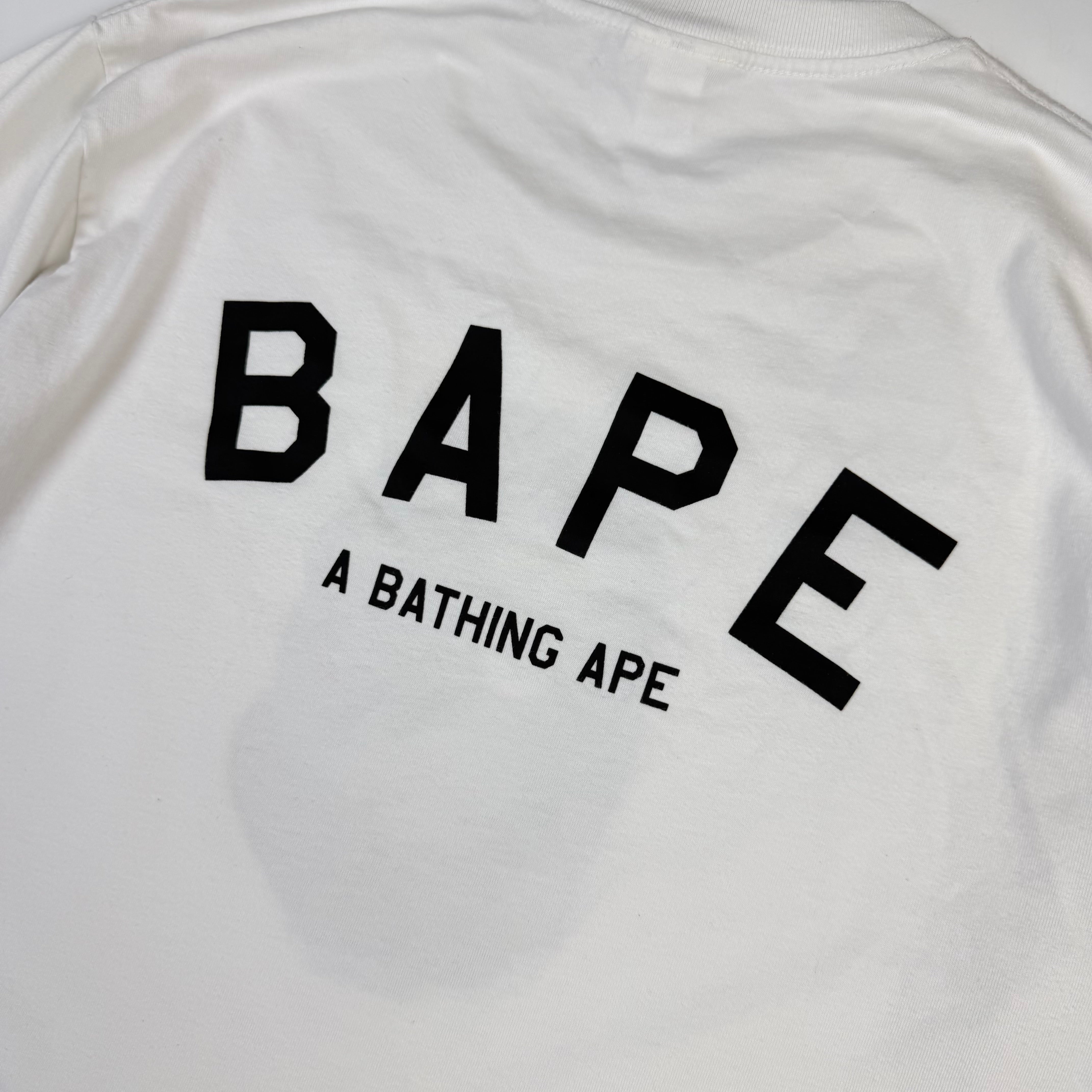 BAPE 1st Camo Ape Head T-Shirt White