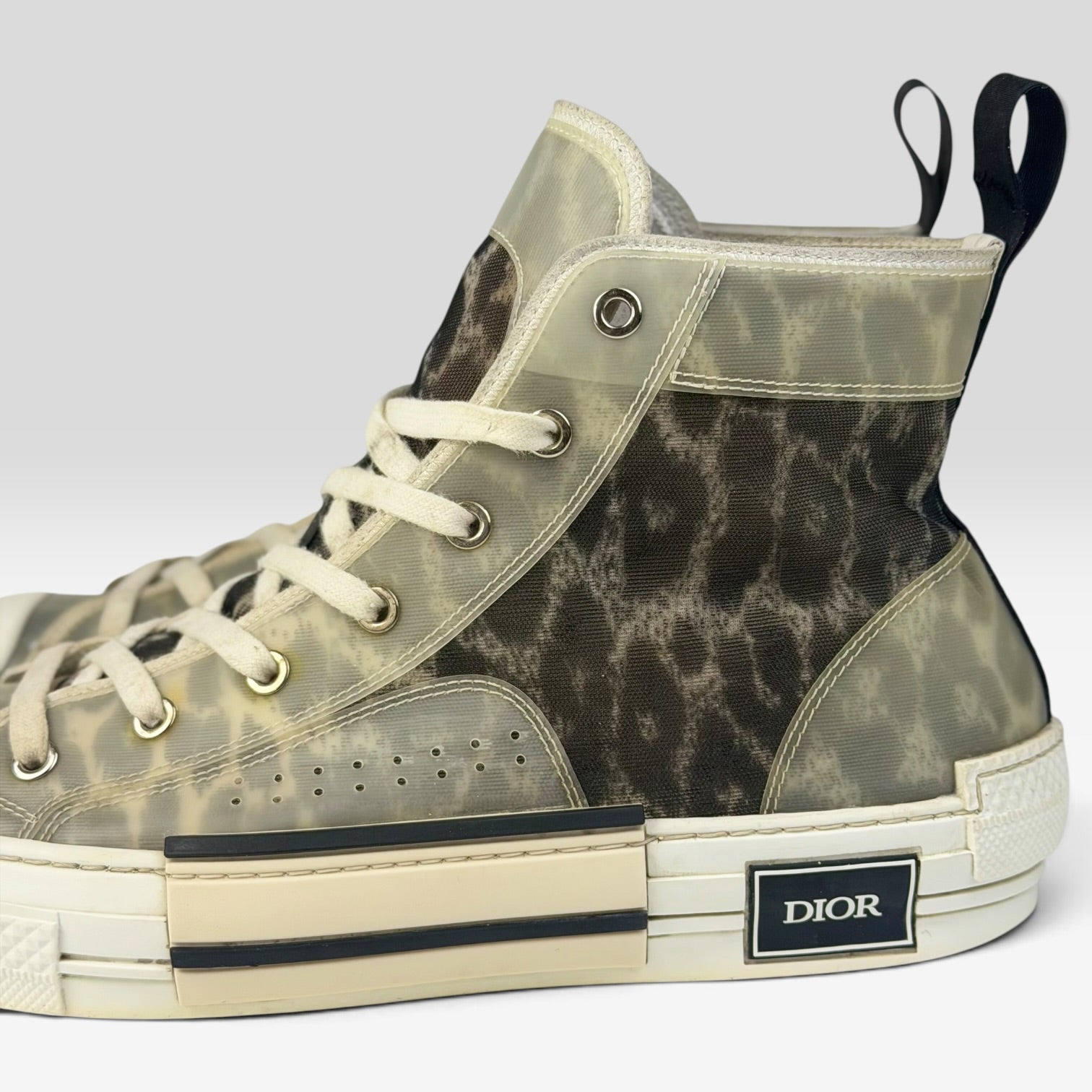 Dior B23 High-Top Leopard