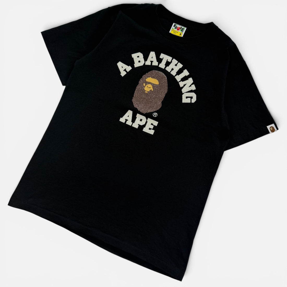 Bape Glass Beads College Logo T-shirt
