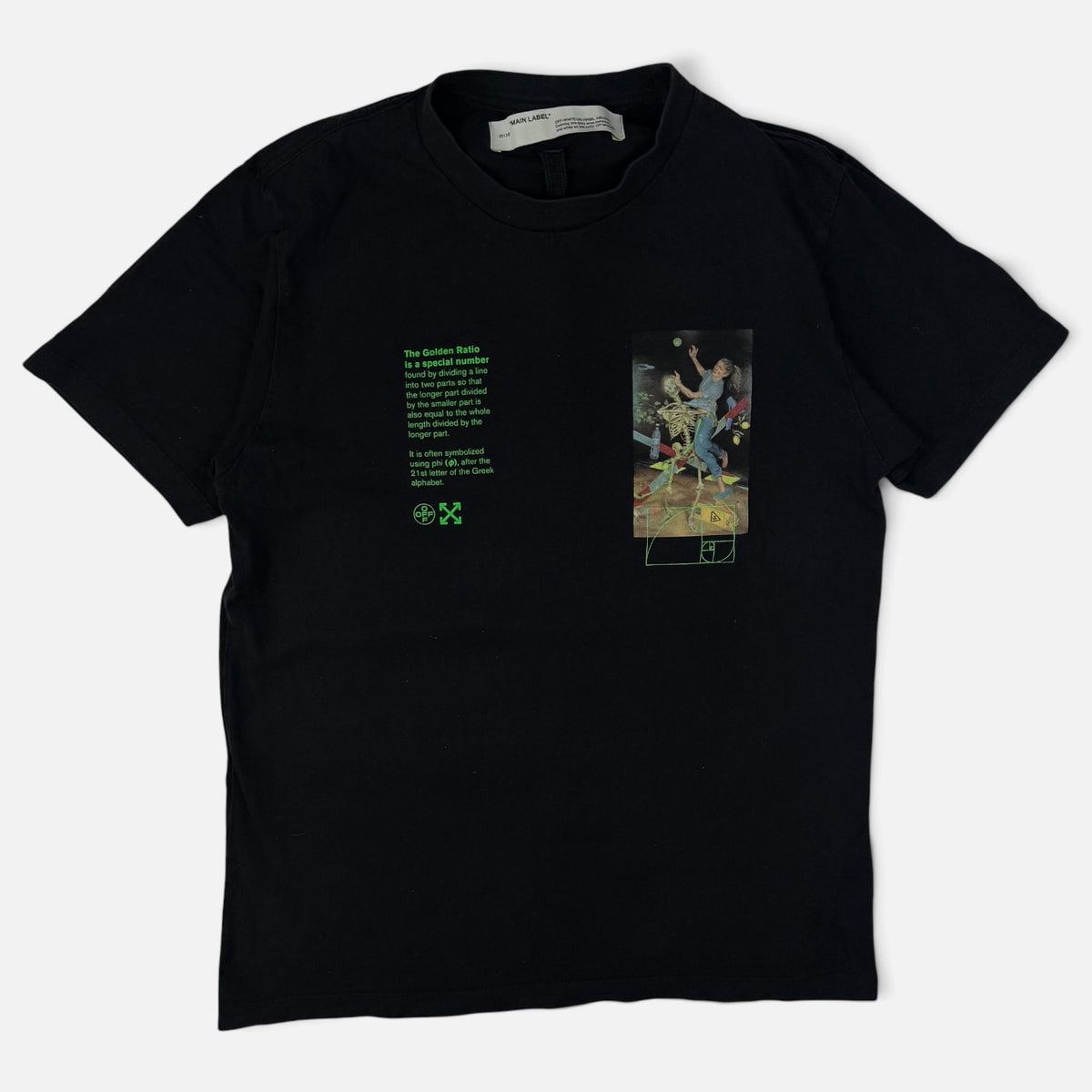 Off-White Golden Ratio T-Shirt Black