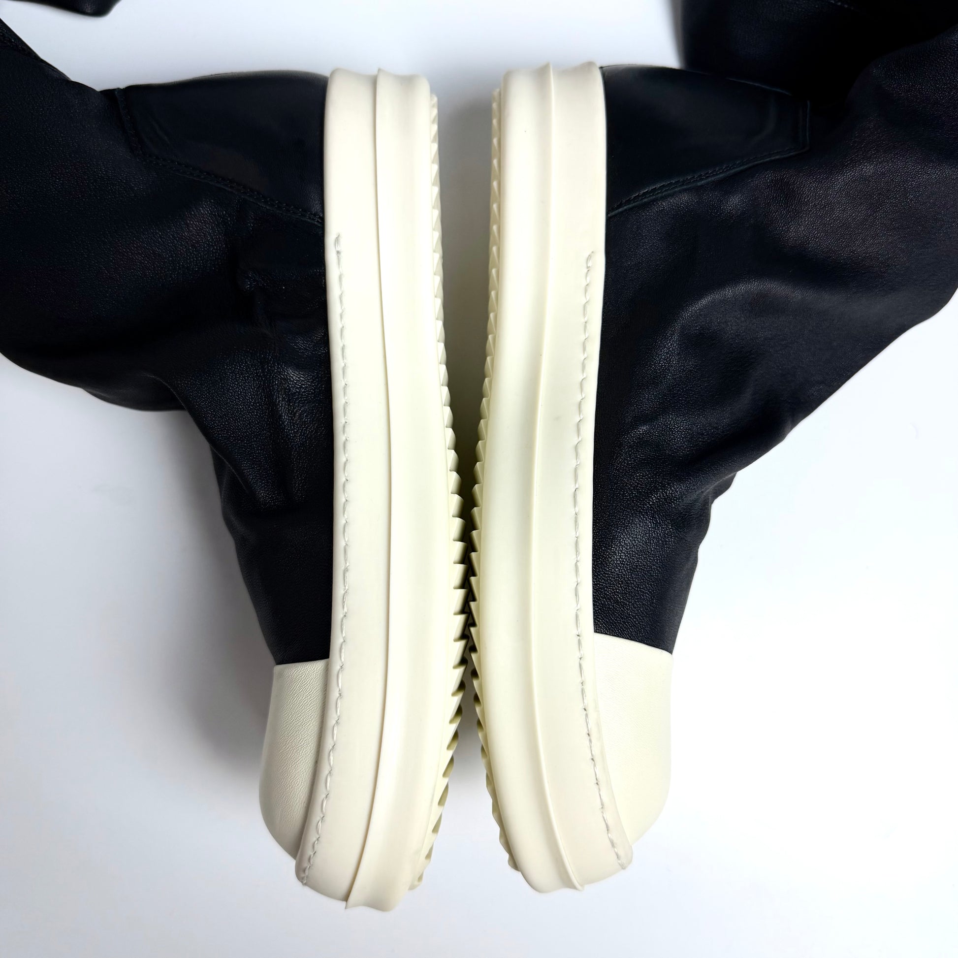 Rick Owens Sock Ramones Thigh Length