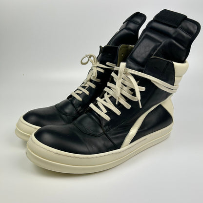 Rick Owens Geobasket Black Milk