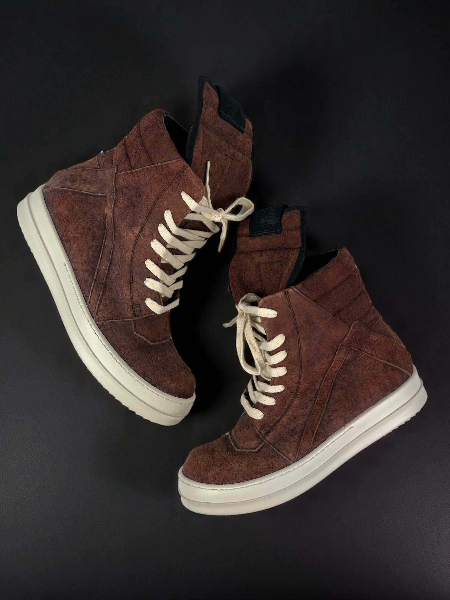 Rick Owens Geobasket "Blood Red"