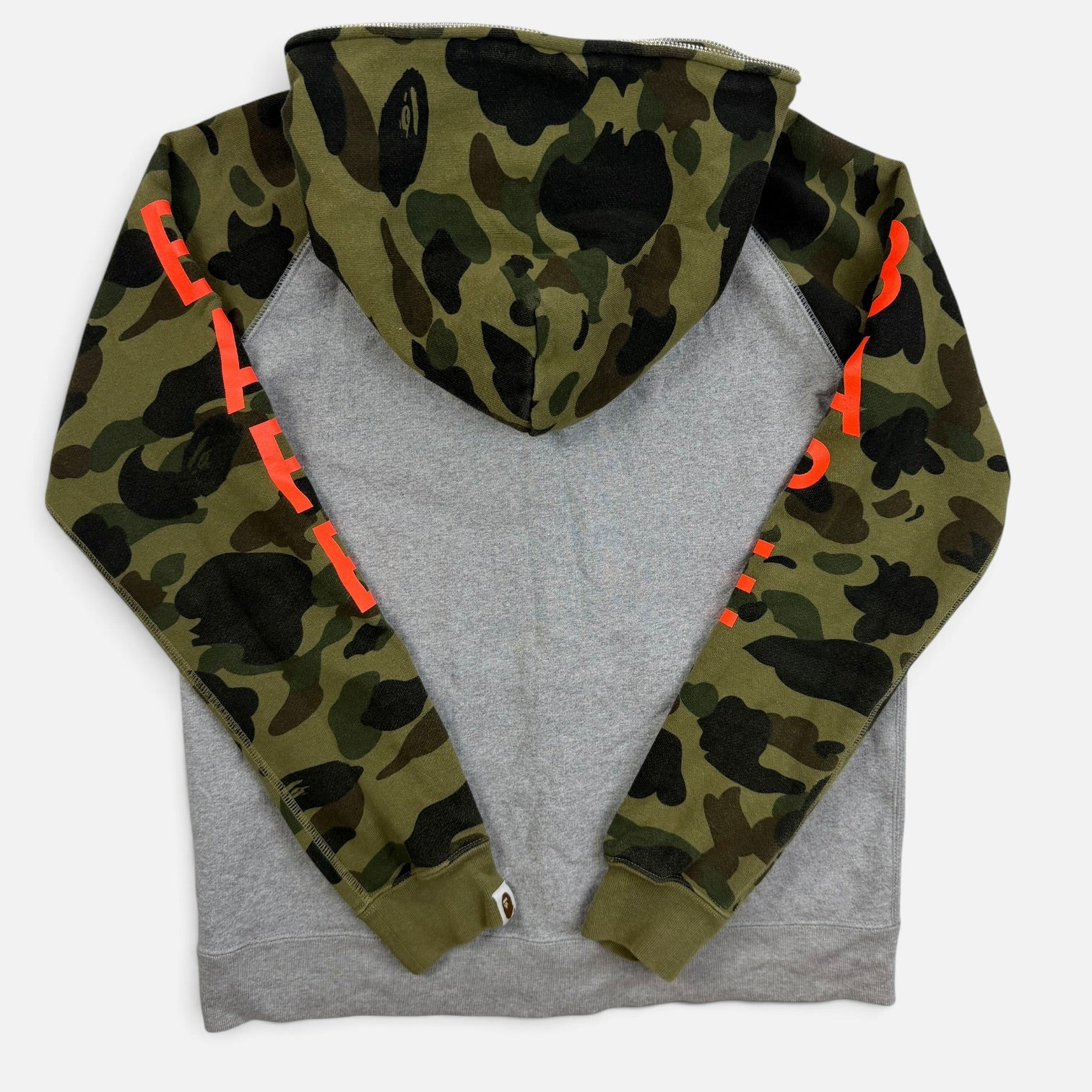 BAPE 1st Camo Colorblock Full-Zip Hoodie | Hanorac BAPE