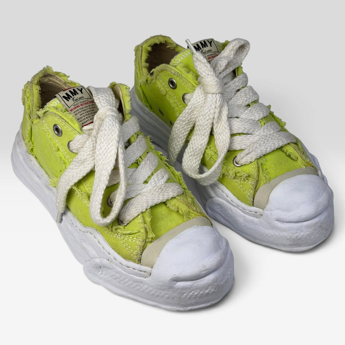 Maison Mihara Yasuhiro Hank Canvas Low Green