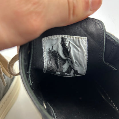 Rick Owens Ramones Low Black Leather