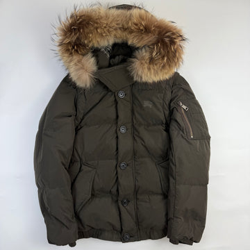 Burberry Black Label Down Puffer Jacket Khaki