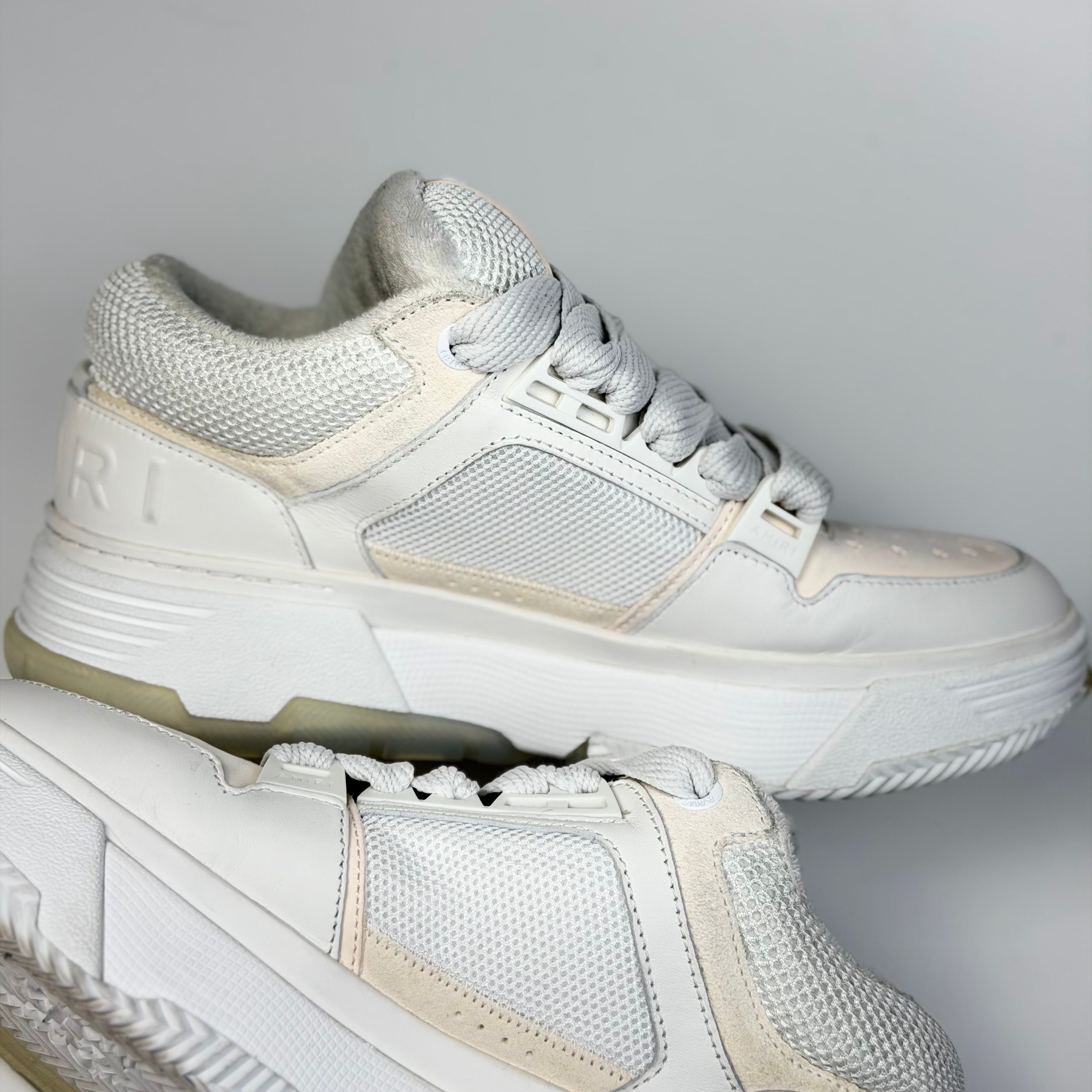 Amiri MA-1 Alabaster White Sneakers