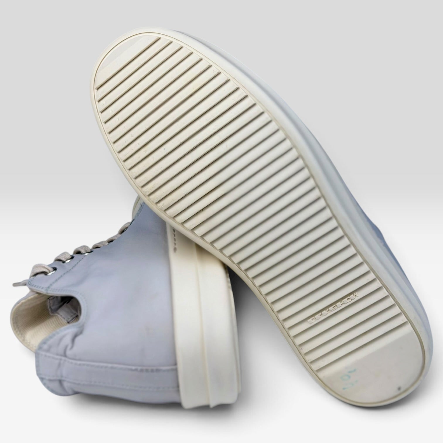 Rick Owens DRKSHDW Ramones Low Grey/Milk