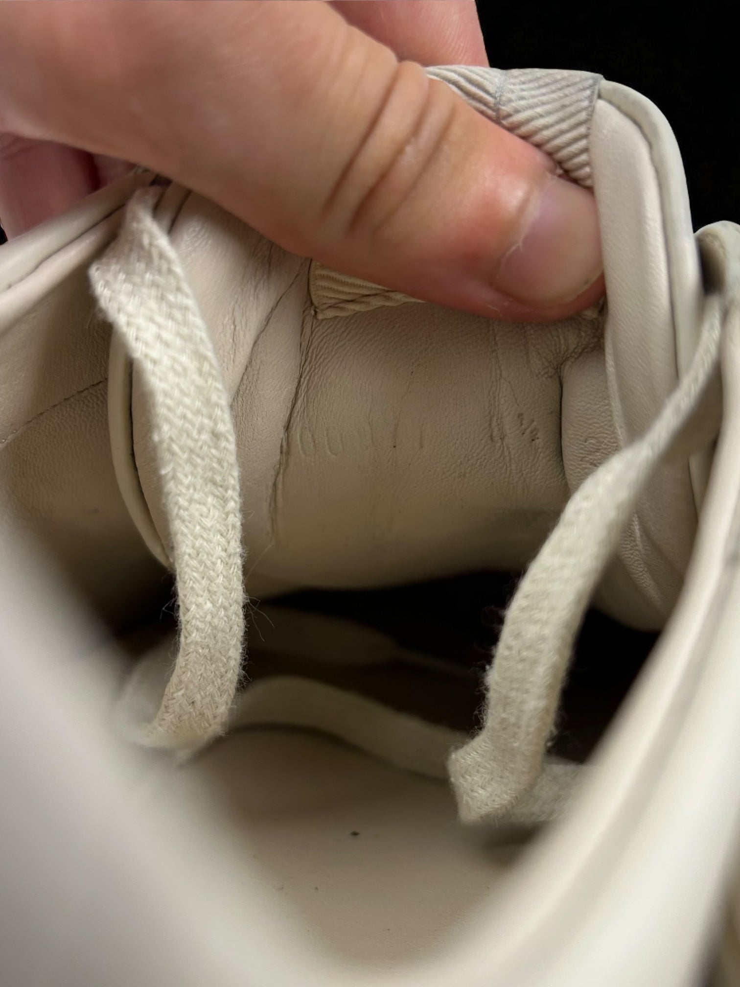 Gucci Rhyton Leather Sneakers