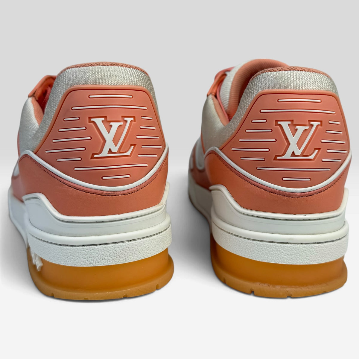 Louis Vuitton LV Trainer Peach/White