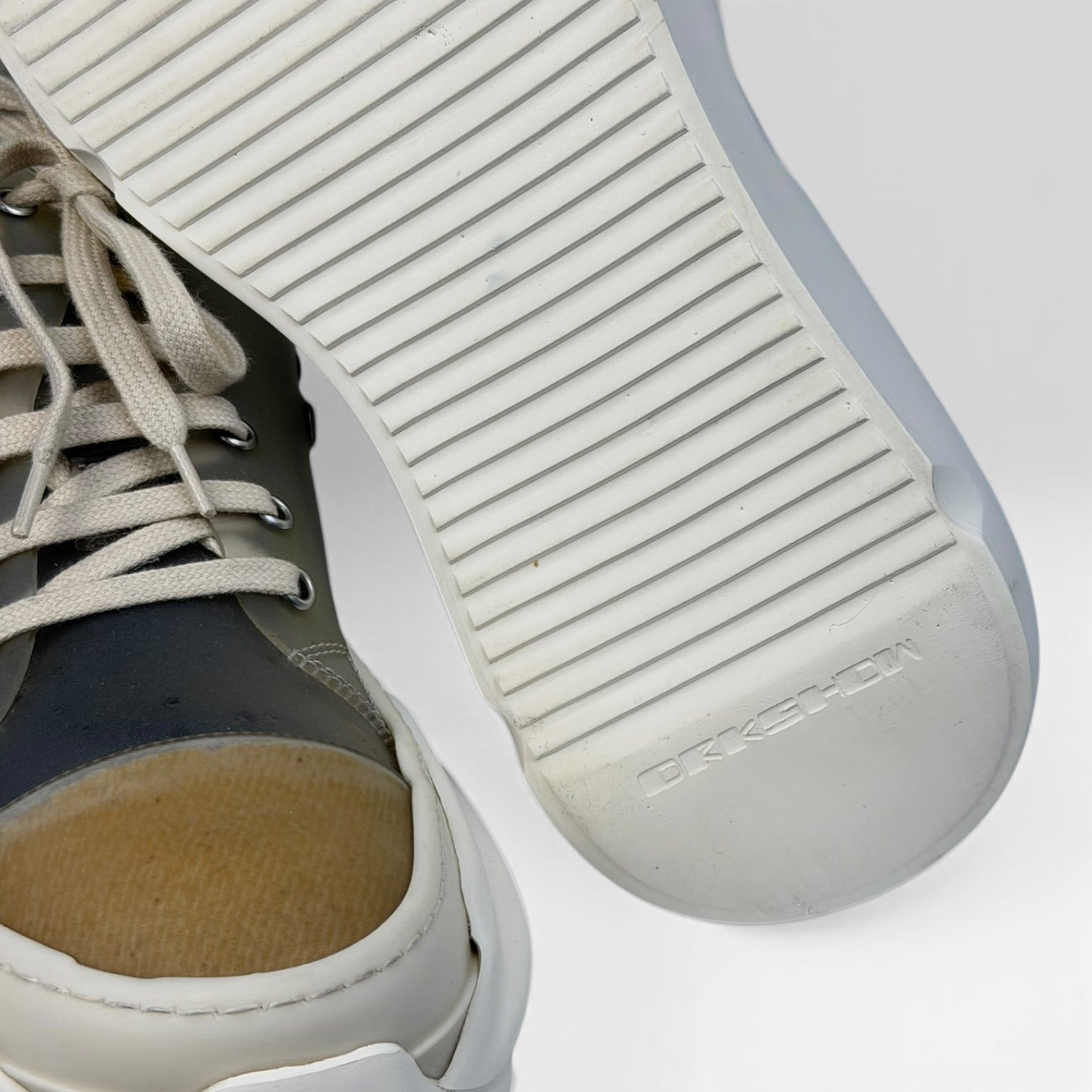 Rick Owens DRKSHDW Abstract Low Ramones PVC