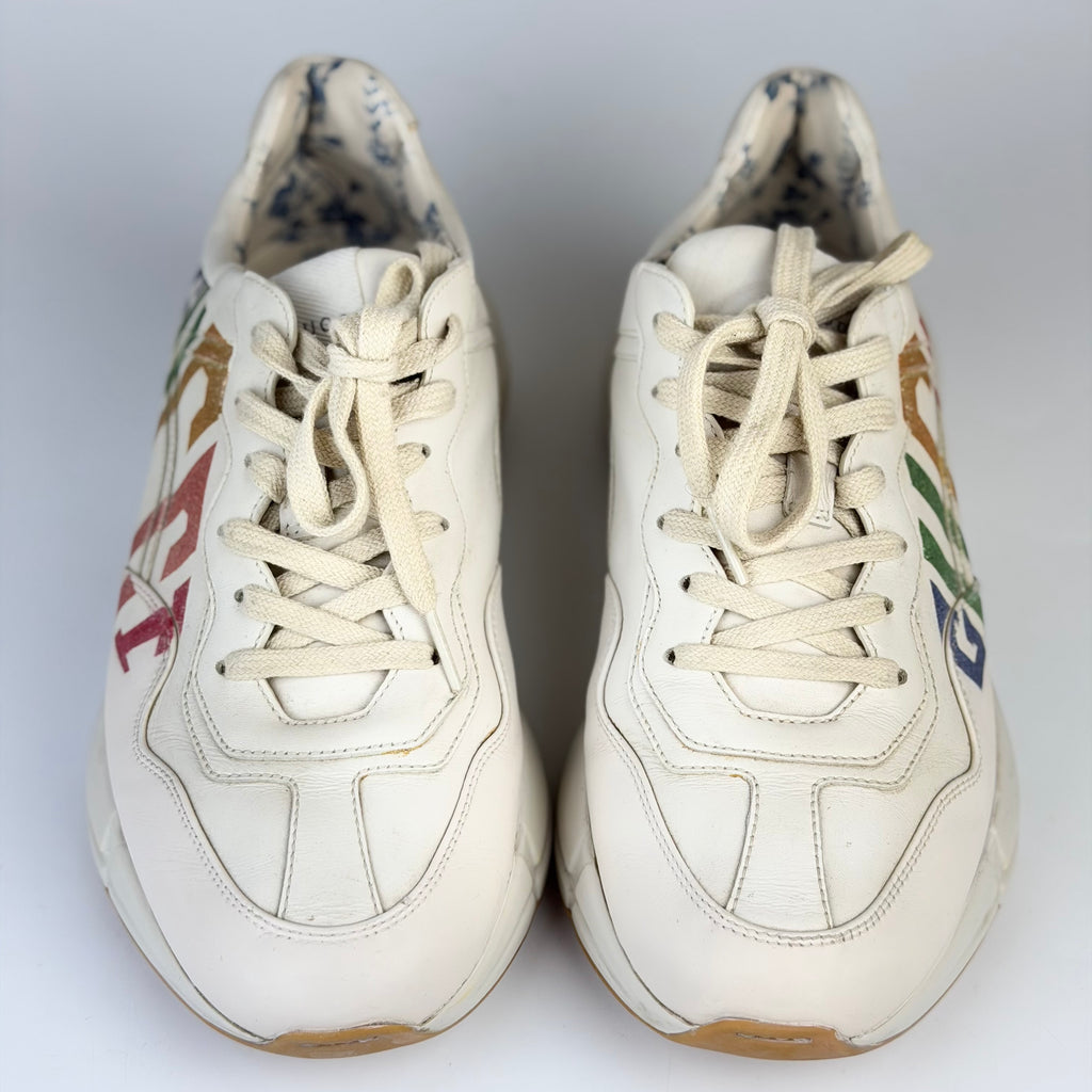 Gucci Rhyton Leather Sneakers