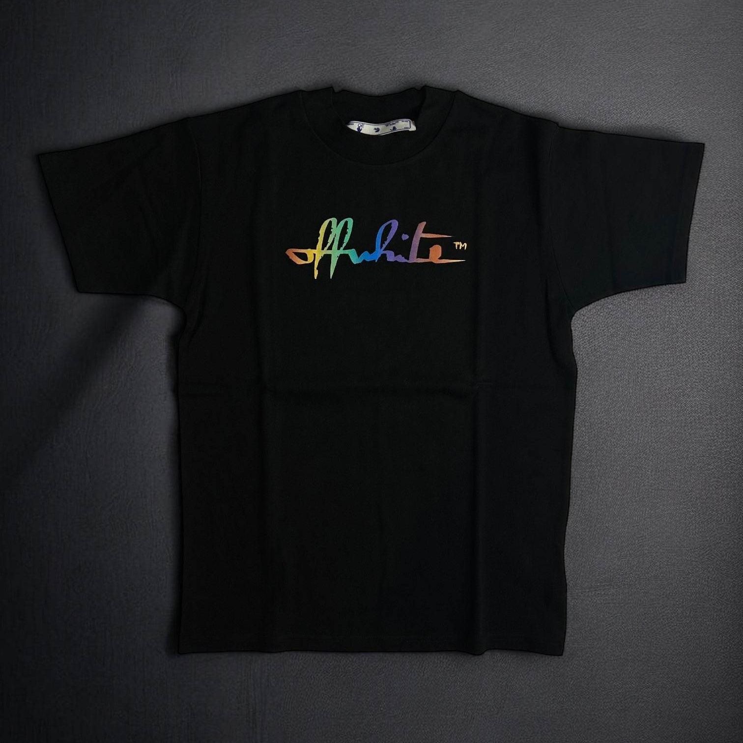 Off-White Rainbow Logo T-shirt - V STEALS