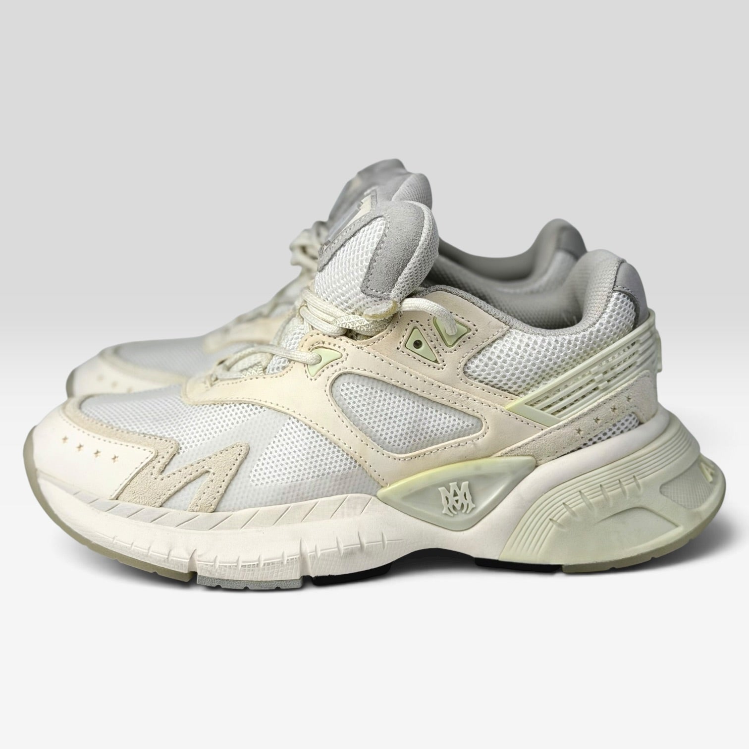 Amiri MA Runner Mesh & Leather Sneakers