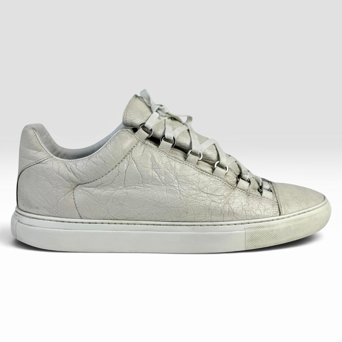 Balenciaga Arena Low White Leather