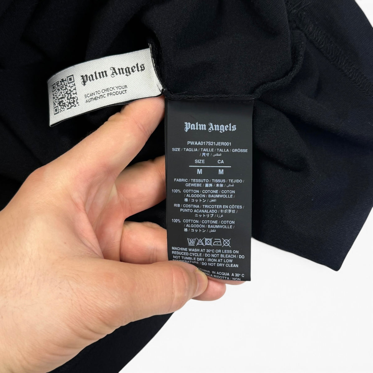 Palm Angels Bear In Love T-Shirt Black