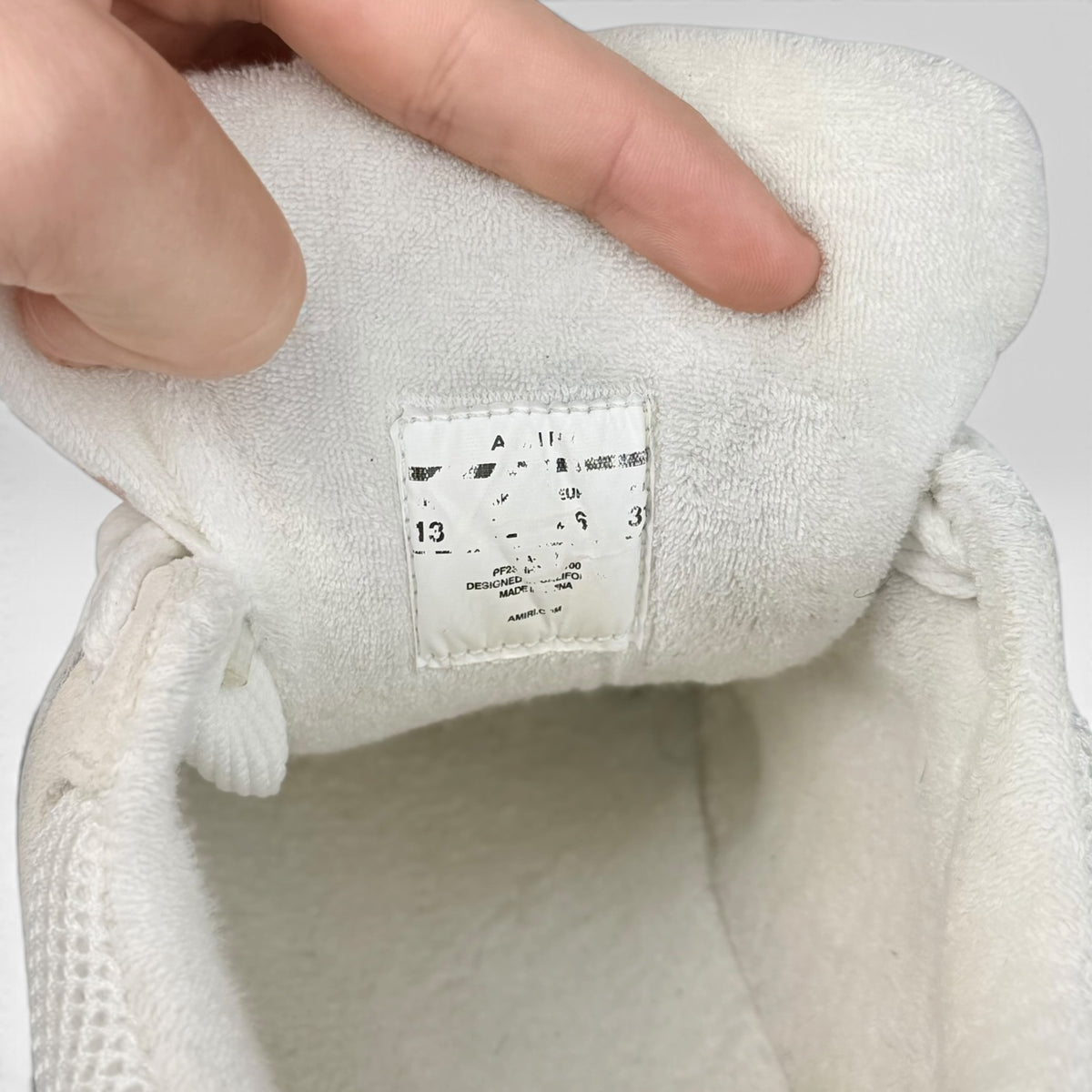 Amiri MA-1 White Sneakers