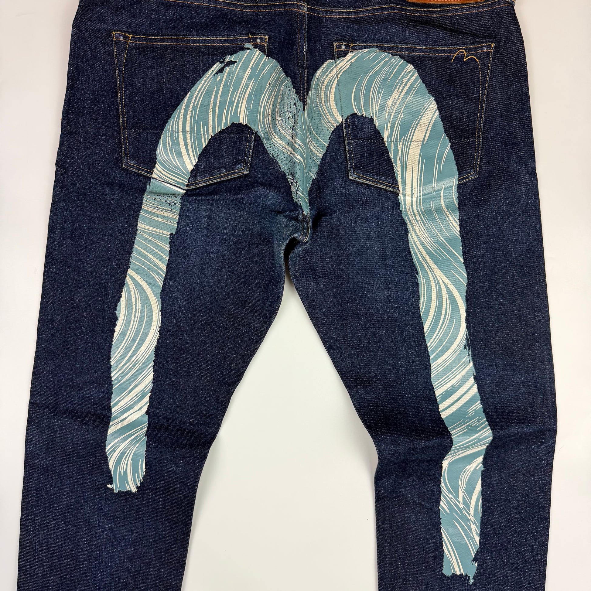 Evisu Selvedge Denim Daicock Jeans