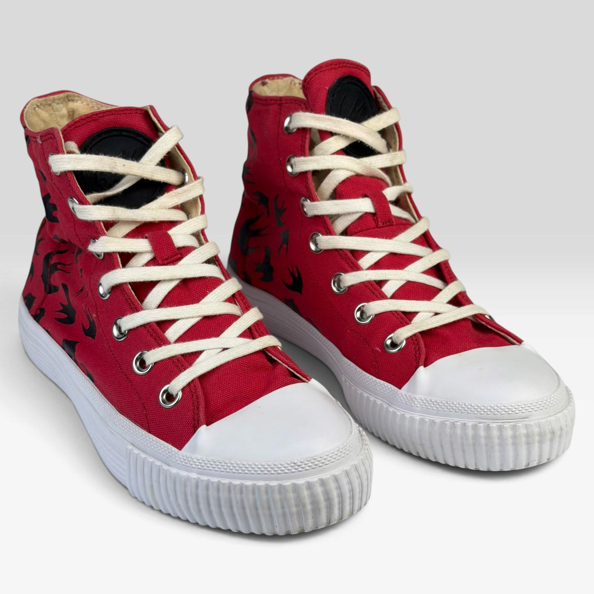 McQ by Alexander McQueen Swallow Vulc High Red