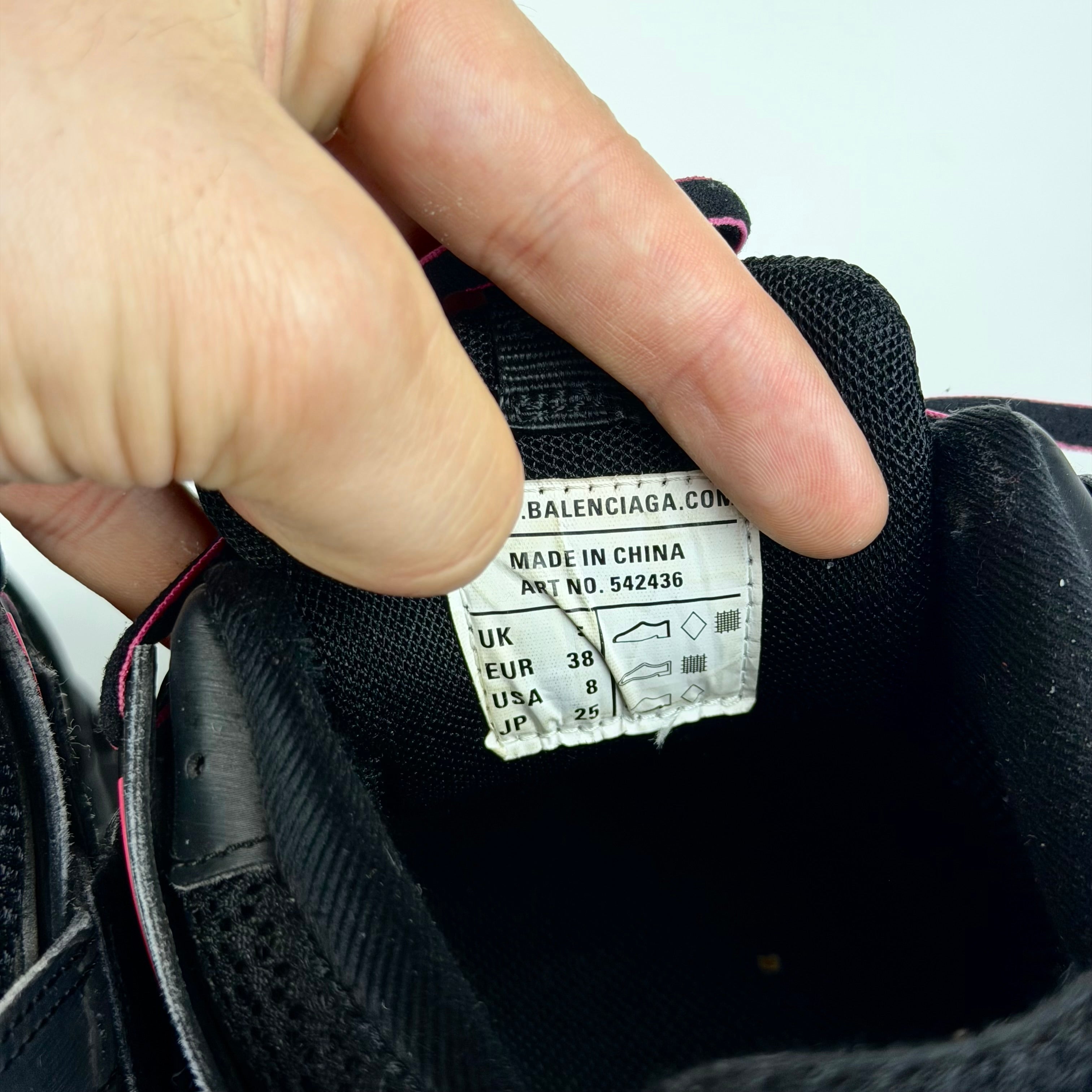 Balenciaga Track Black Pink