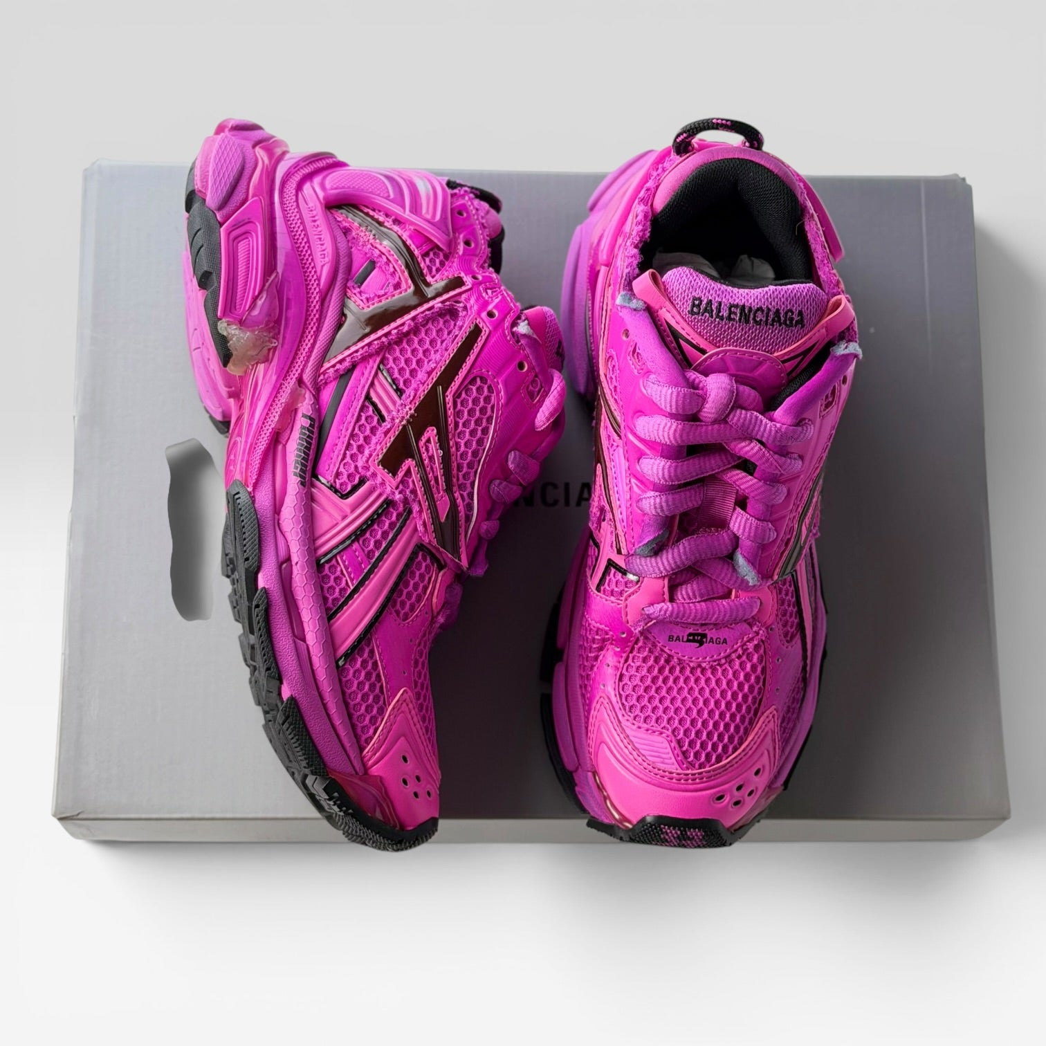 Balenciaga Runner Fuchsia Pink Sneakers