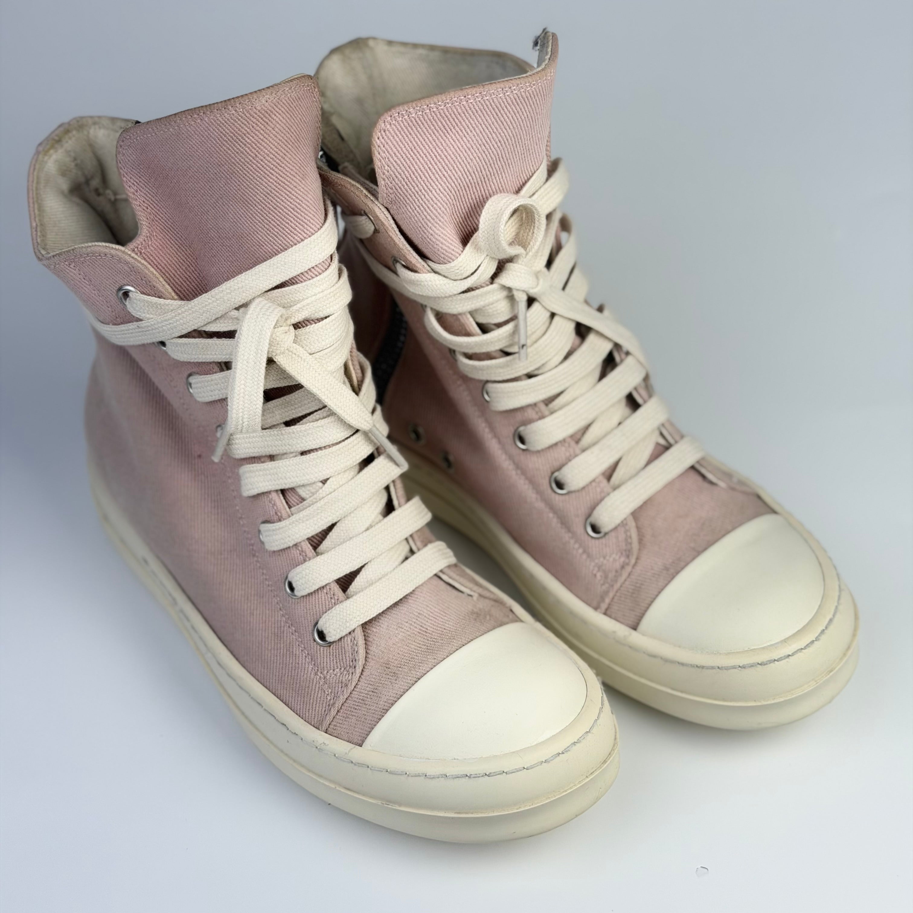 Rick Owens Ramones Faded Pink