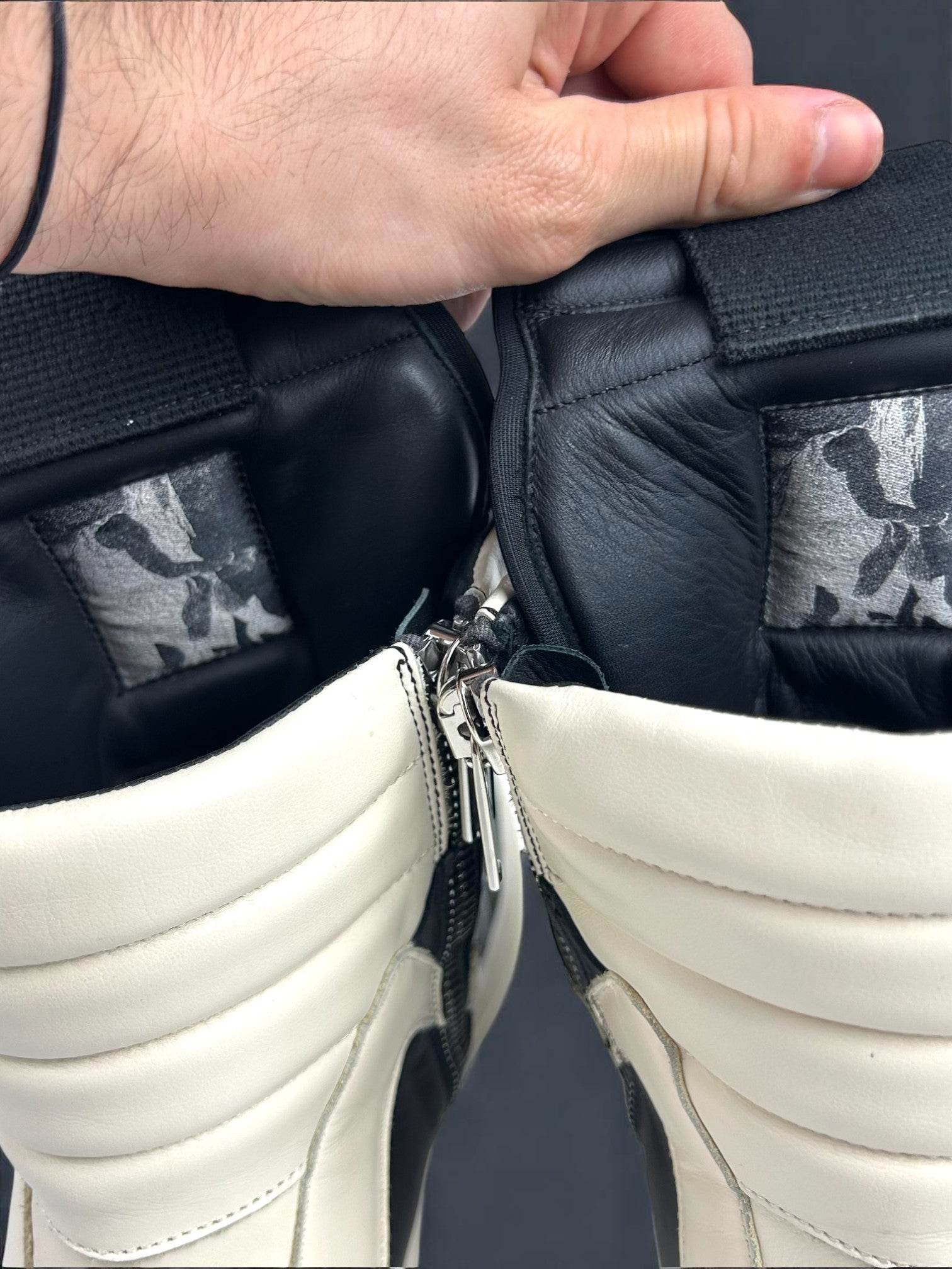 Rick Owens Jumbo Lace Geobasket - V STEALS