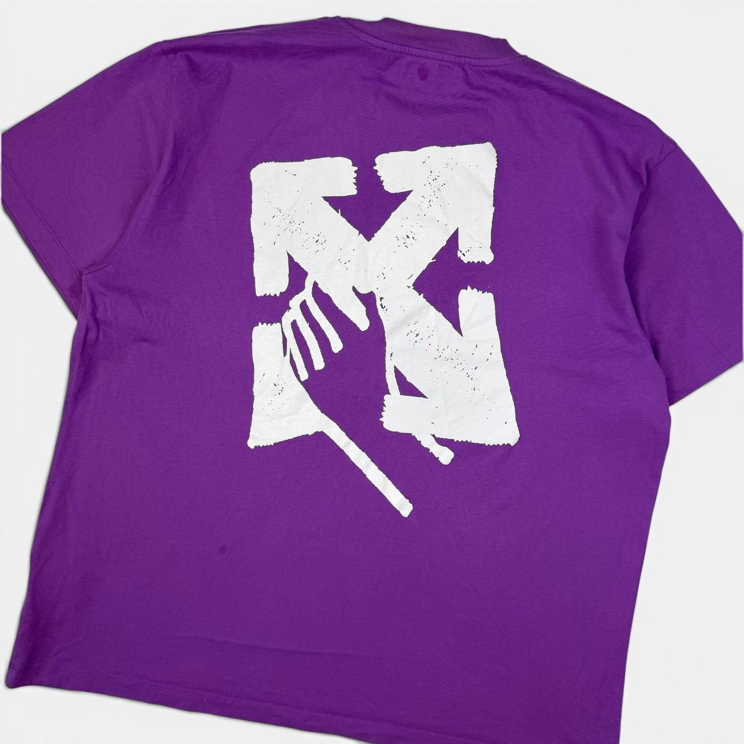 Off-White Hand Arrow T-Shirt Purple
