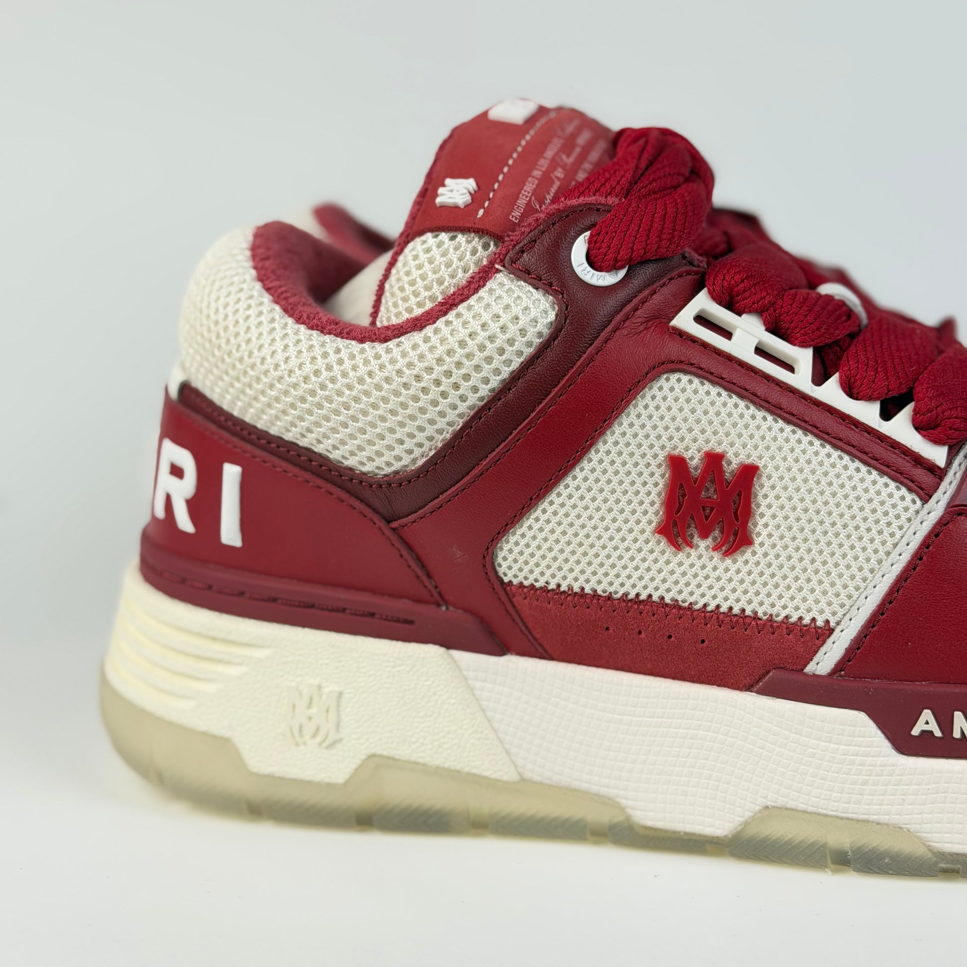 Amiri MA-1 Quad Deep Red Sneakers