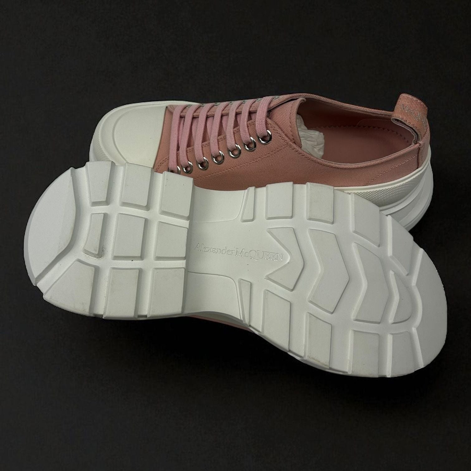 Alexander Mcqueen Tread Slick Lace Up
