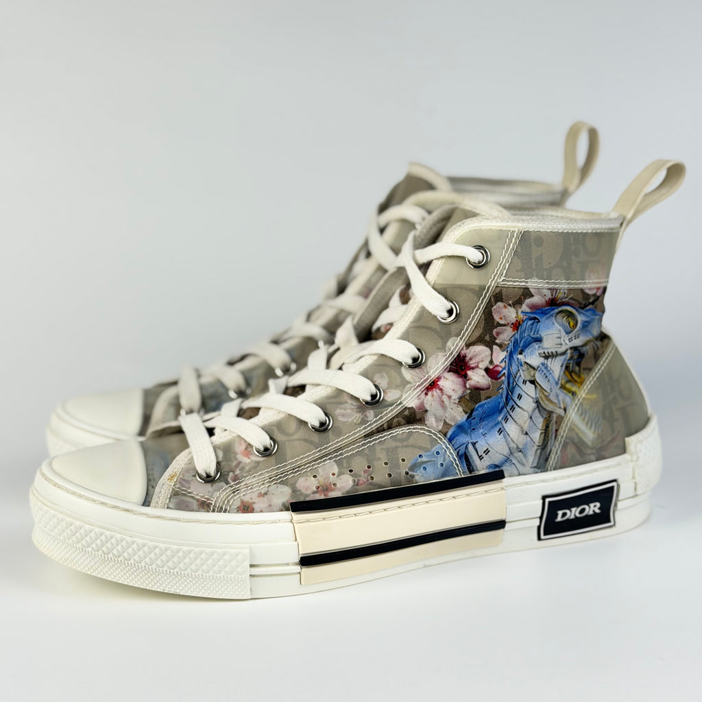 Dior B23 Sorayama White Sneakers