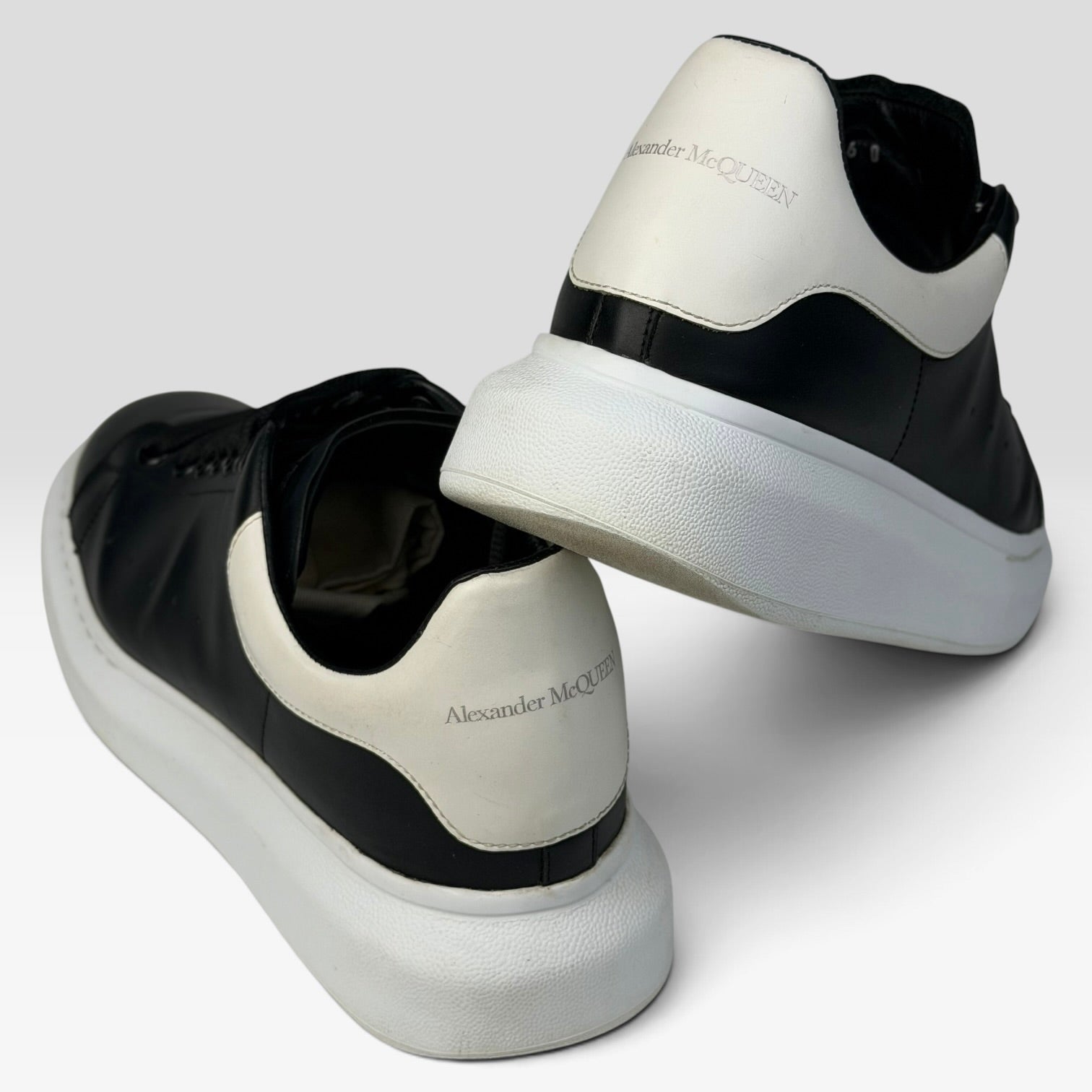 Alexander McQueen Oversized Sneakers Black/White