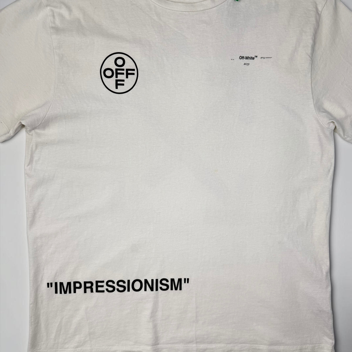 Off-White Stencil S/S Over T-Shirt White