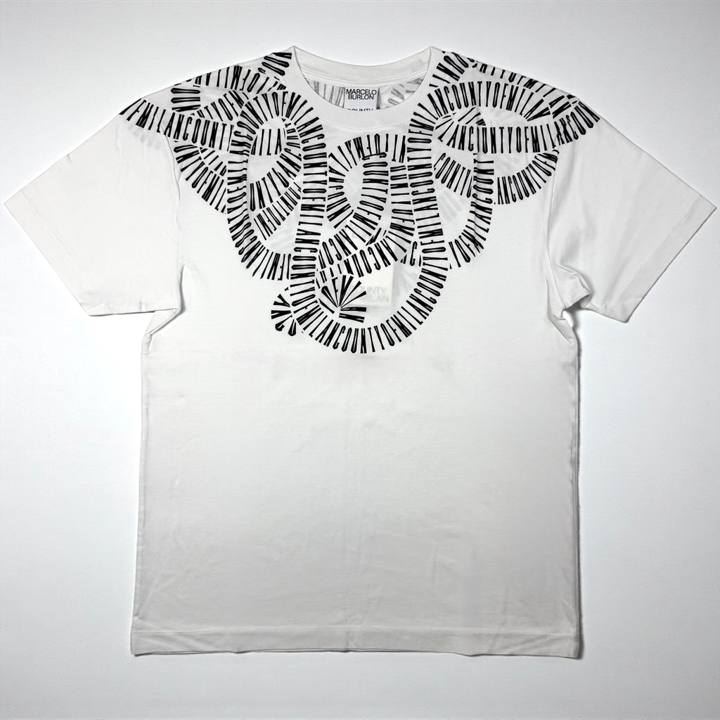 Marcelo Burlon Snake Wings White T-shirt