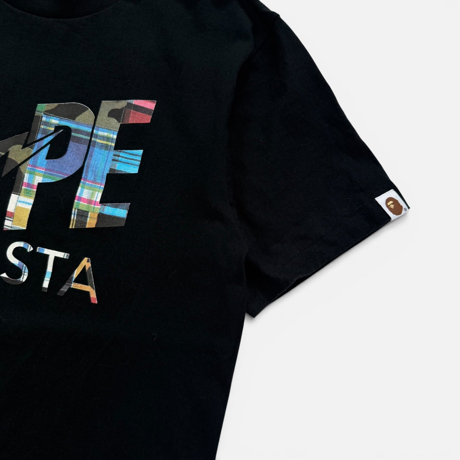 Bape Patchwork Bapesta Logo T-shirt