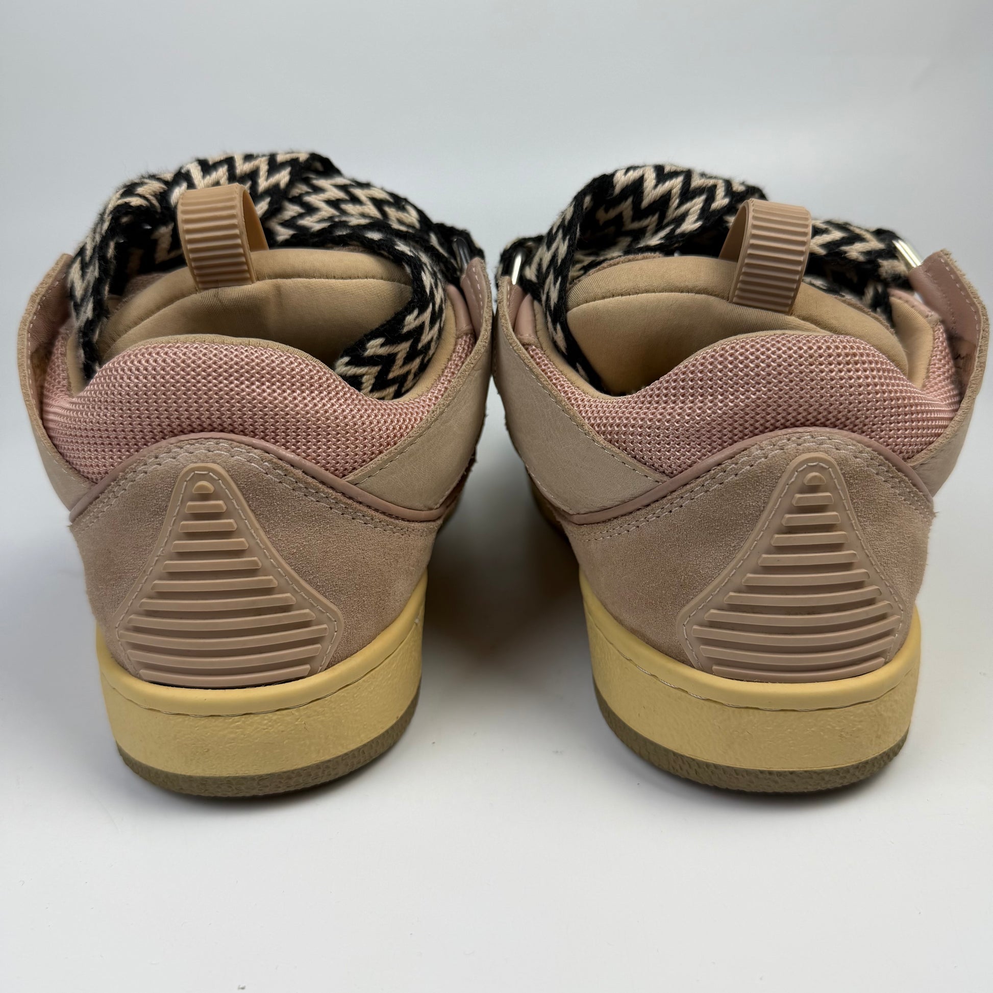 Lanvin Curb Pink Sneakers